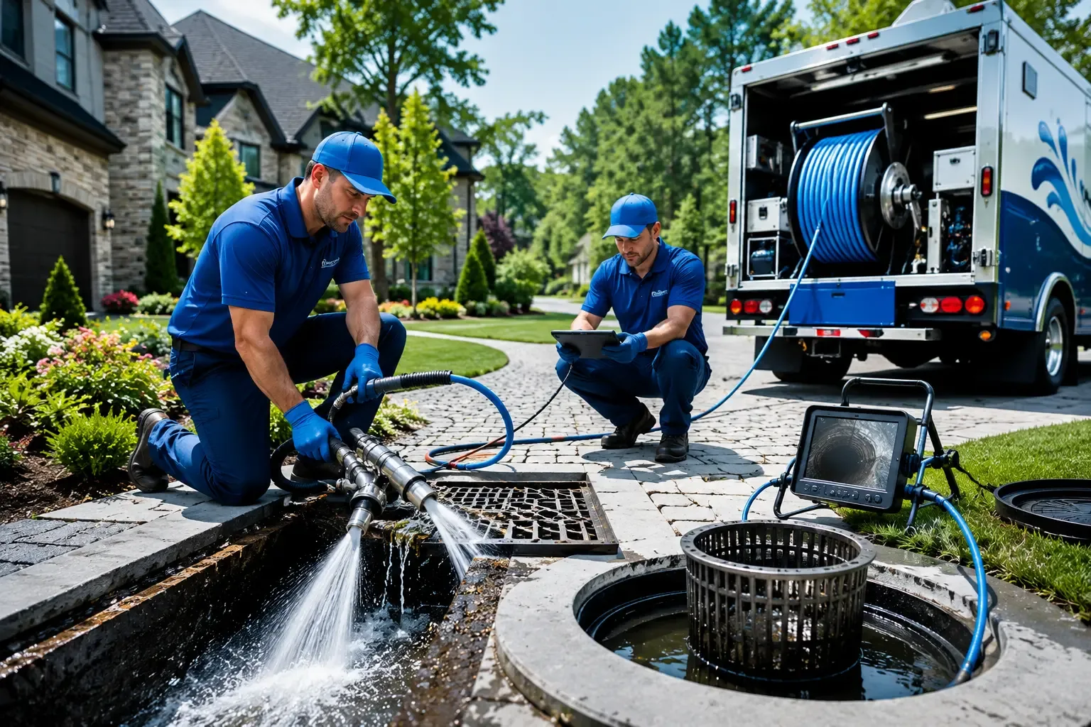 Local outdoor drain cleaning professionals in Port O Connor, TX